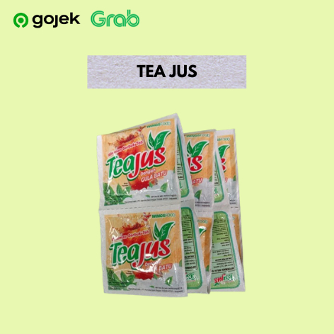 

Minuman Serbuk Tea Jus Gula Batu 6 Gram - 10 Pcs (1 Renceng)