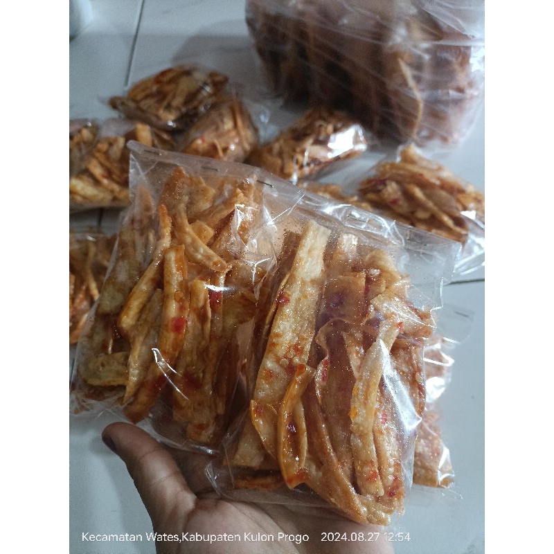 

manggleng pedas manis (krecek telo)