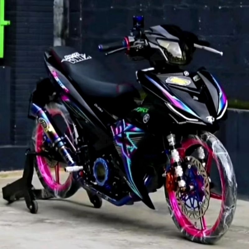 stripping lis sticker decal hologram Yamaha Jupiter MX king | striping hologram Jupiter MX king exci