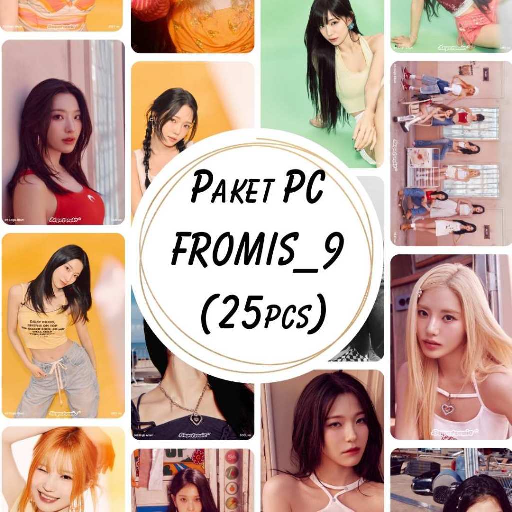 (ISI 25 PCS) Photocard FROMIS 9 KPOP - Nagyung Saerom Jiwon Jisun Chaeyoung Jiheon Hayoung Seoyeon