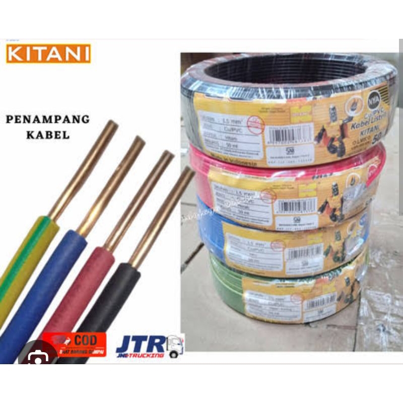 Kabel Listrik Kitani NYA 1,5