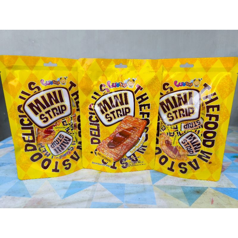 Latiao Luvmi Mini Strip Pouch/Snack Viral Latiao/Cemilan Viral Latiao