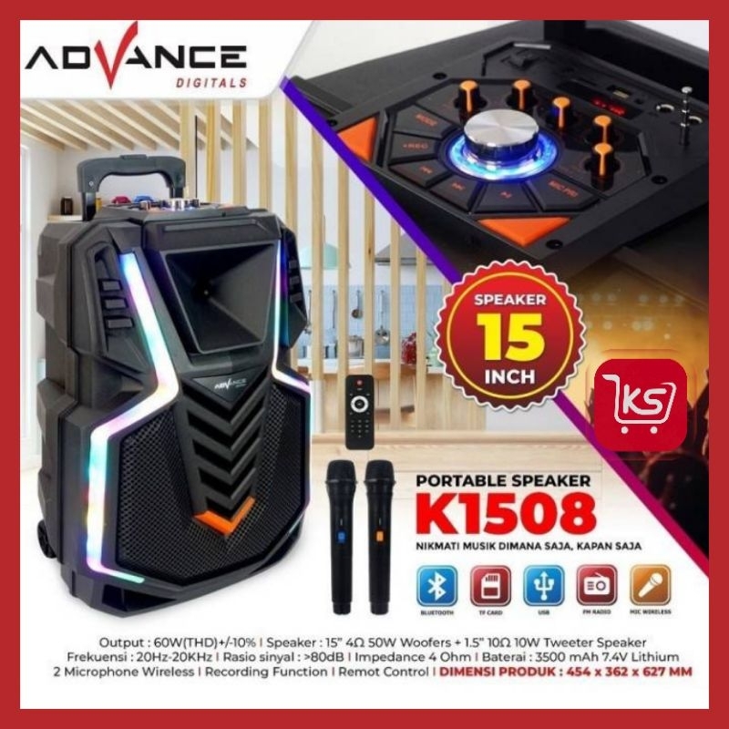 SPEAKER ADVANCE K1508