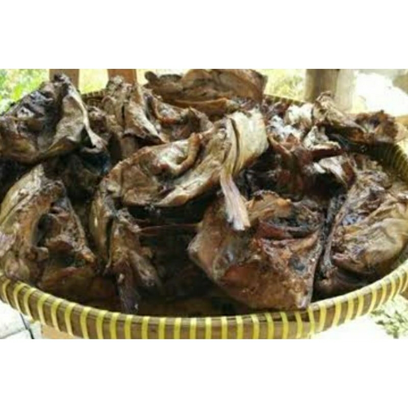 

Kepala ikan Kakap Asap / Dagu ikan Kakap Asap / Masak Mangut Semarang /Masak Mudah / Belanja Semarang