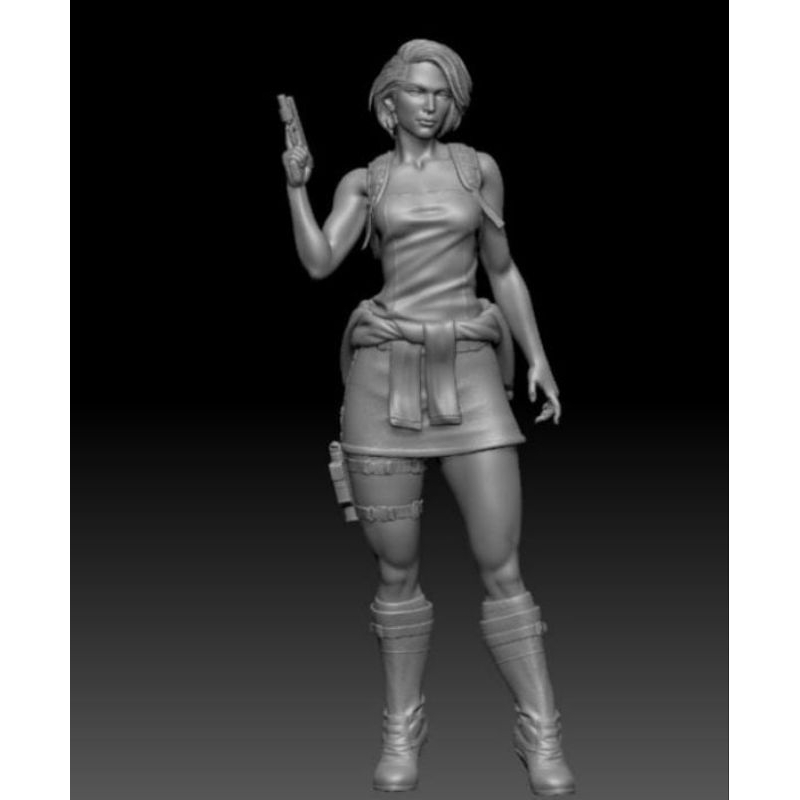 MINIATUR FIGURE SKALA 1/64 Jill valentine classic cloth