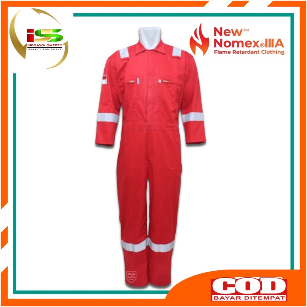 Nomex IIIA Baju Anti Percikan Api Wearpack Safety Coverall Flame Reterdant NOMEX 3A Original