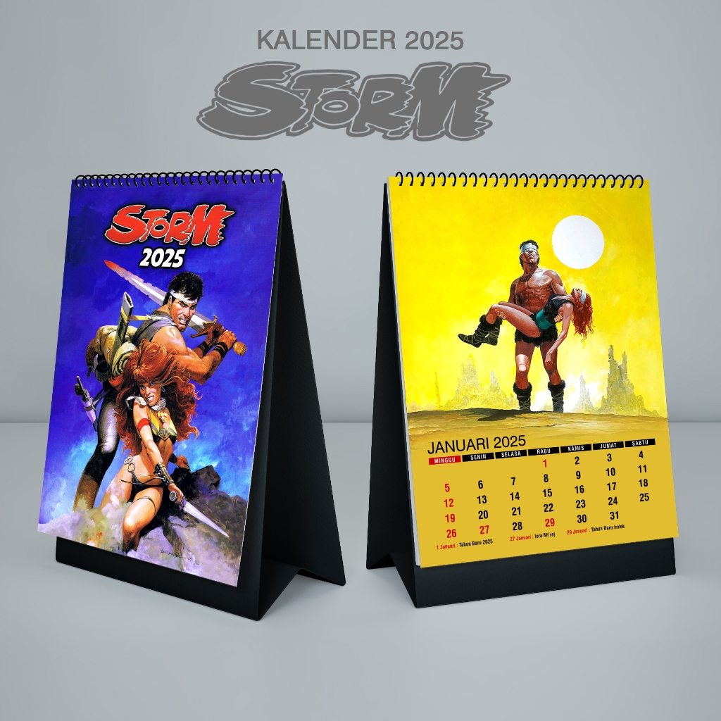 

Kalender Meja 2025 Storm (preorder)