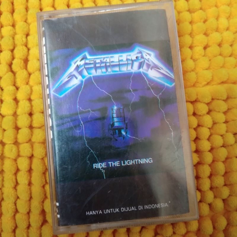 KASET PITA METALLICA (RIDE THE LIGHTNING)