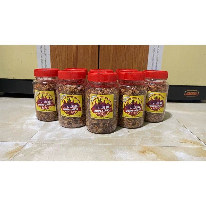 

Bawang Merah Goreng Asli Tanpa Tepung 100 gram