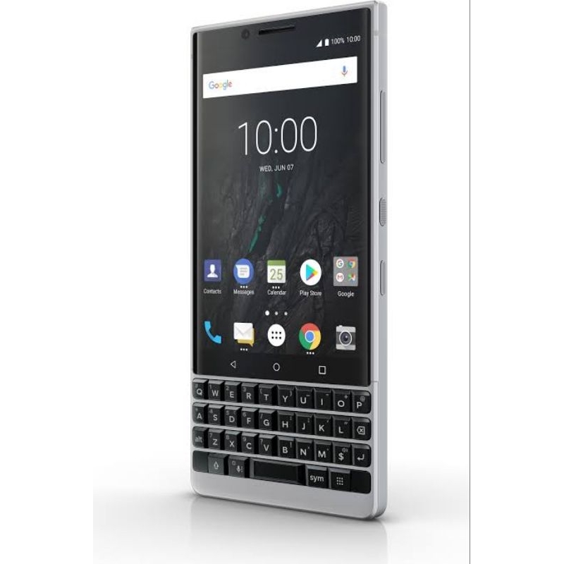 blackberry key 2 silver rare fulset