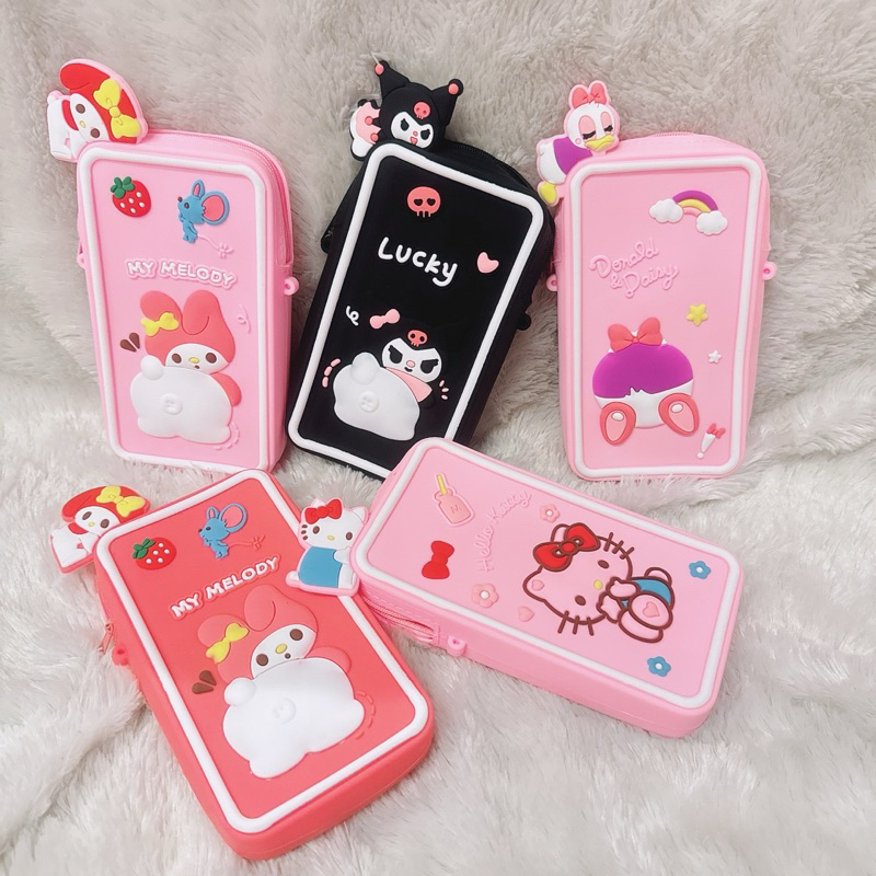 tas selempang hp jelly karet