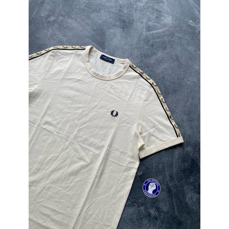 Ready Stok Fred Perry Contrast Taped Ringer T-Shirt