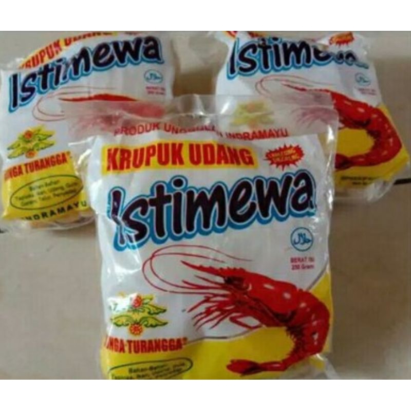 

Kerupuk Udang Istimewa Turangga Mentah 250g