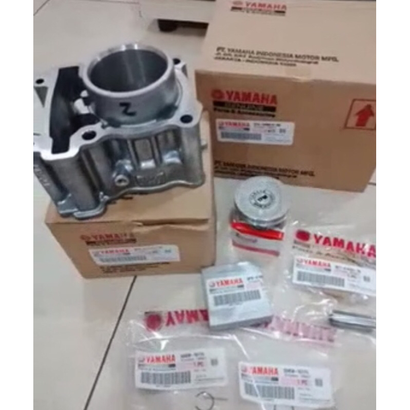 Blok seher & Piston kit 1PA Vixion lama,vixion new original Yamaha