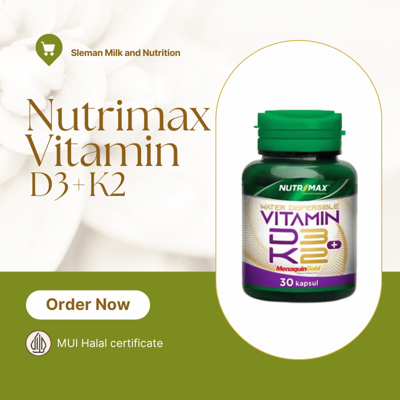 Nutrimax Vitamin D3+K2
