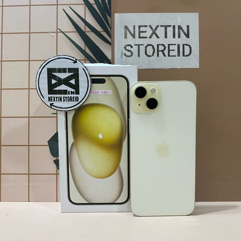IPHONE 15 PLUS 128 256 IBOX SECOND FULLSET