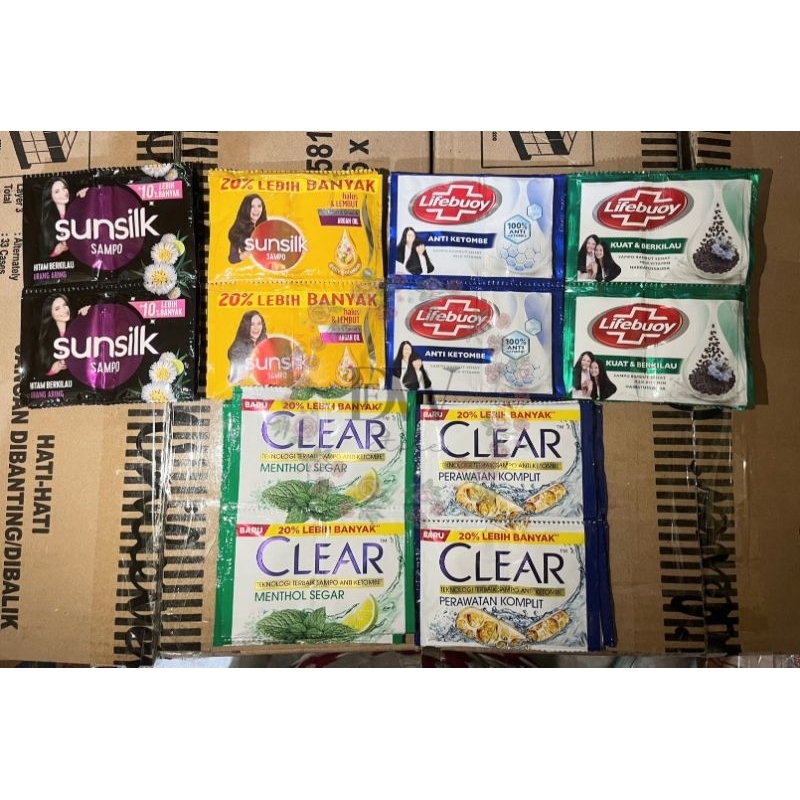 Sunsilk Shampoo Sachet / Renceng