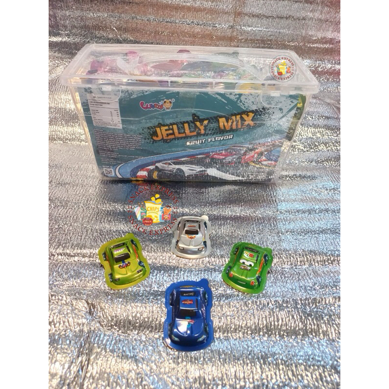 

Luvmi Jelly Mix Car / Jelly Car fruit Mix Toples (1 top isi 120)