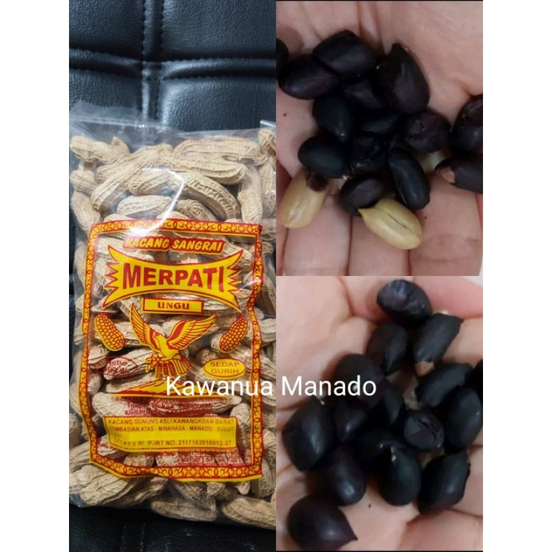 

Merpati Kacang Ungu Sangrai Sedang Asli Kawangkoan Manado oleh oleh Cemilan Jajanan higienis & Halal