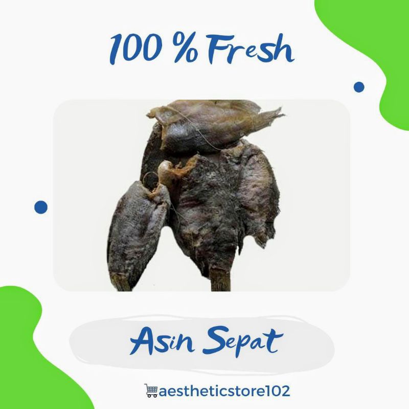 

Ikan Asin Sepat 1 Kg fresh