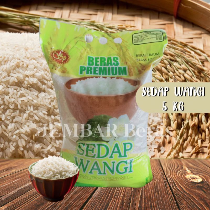 

BERAS MERK SEDAP WANGi 5KG