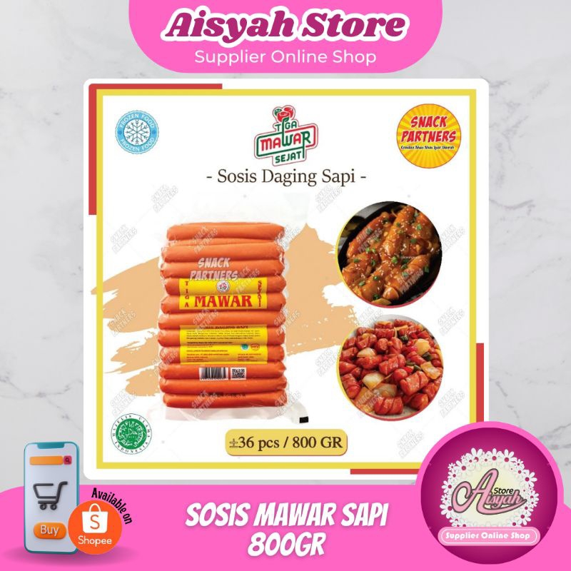 

SOSIS SAPI MAWAR 800gr