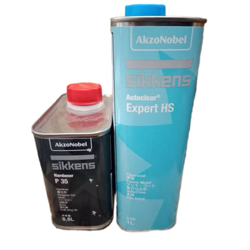 CLEAR VERNISH PERNIS MOBIL SIKKENS EXPERT HS + HARDENER 1L + 0,5L