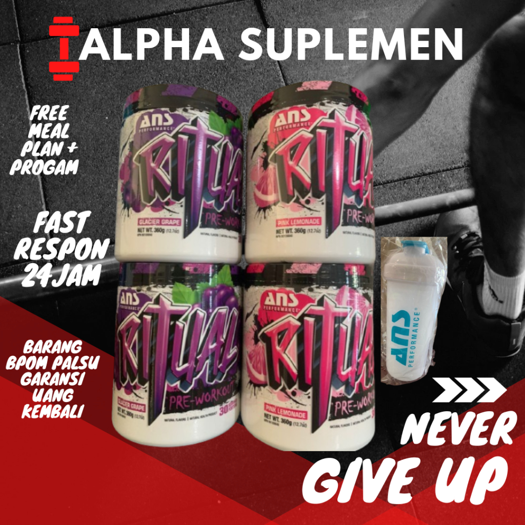 ANS RITUAL preworkout 30serv - suplemen fitness