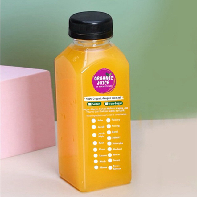 

Jamu Kunyit Jahe Jeruk - Citrus Burst Organik Jus Runa Kitchen