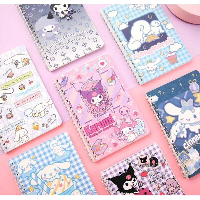 

[ZEN] Buku Tulis Ring A5 Diary Motif Sanrio Lucu Murah