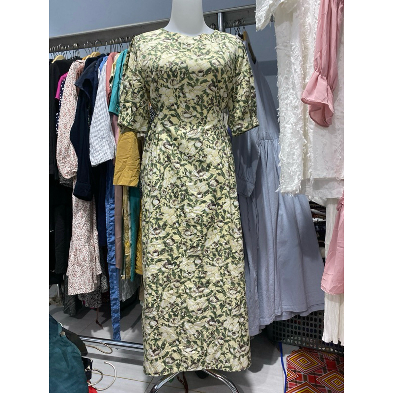 Dres hijau corak