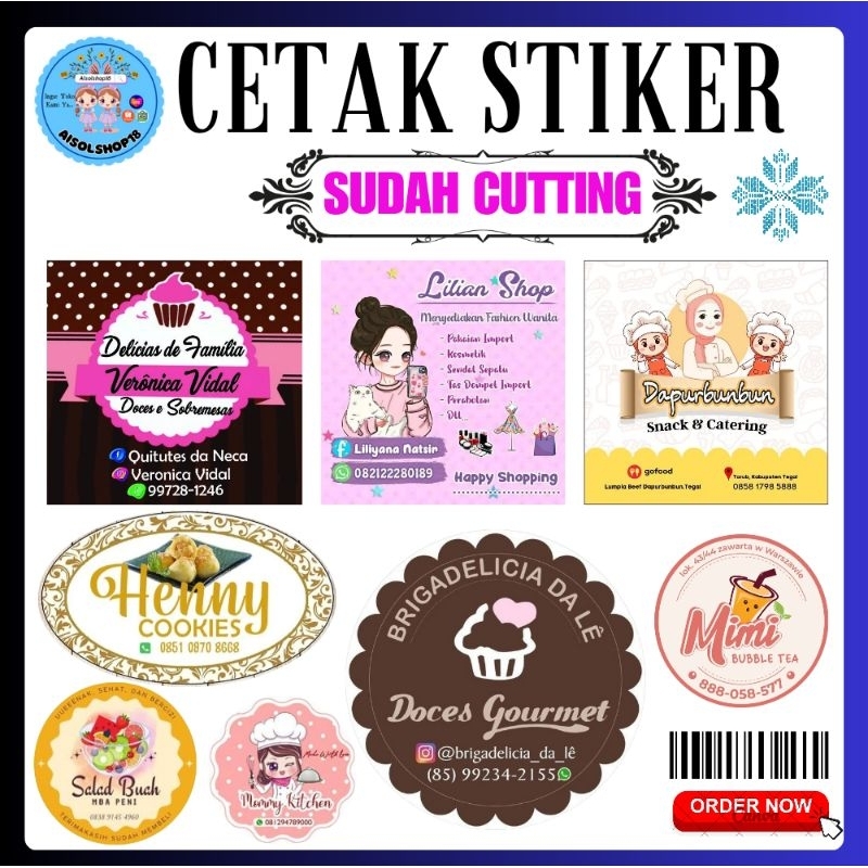 

STIKER LABEL MAKANAN SUDAH DIPOTONG MANUAL