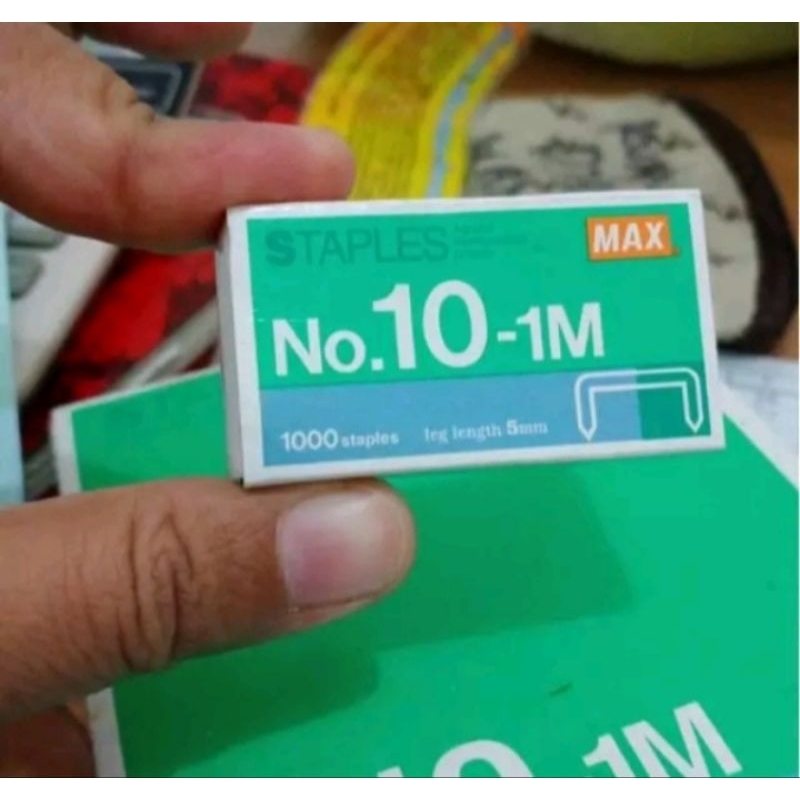 

isi staples max kecil / isi staples max no.10 / isi staples max no 10 1m/ isi staples max