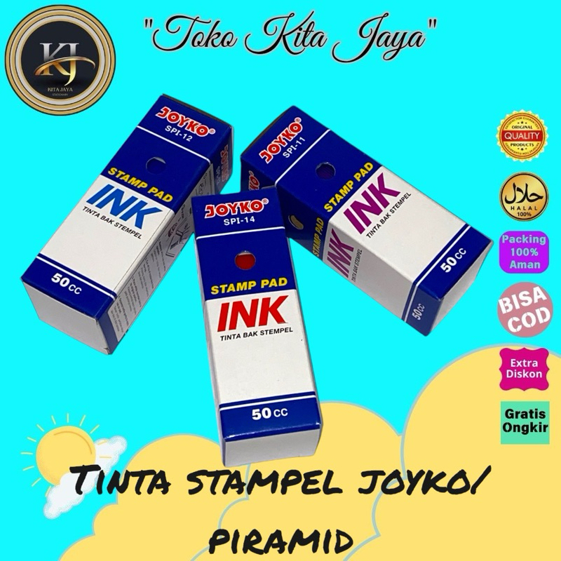 

Tinta stempel joyko/piramid