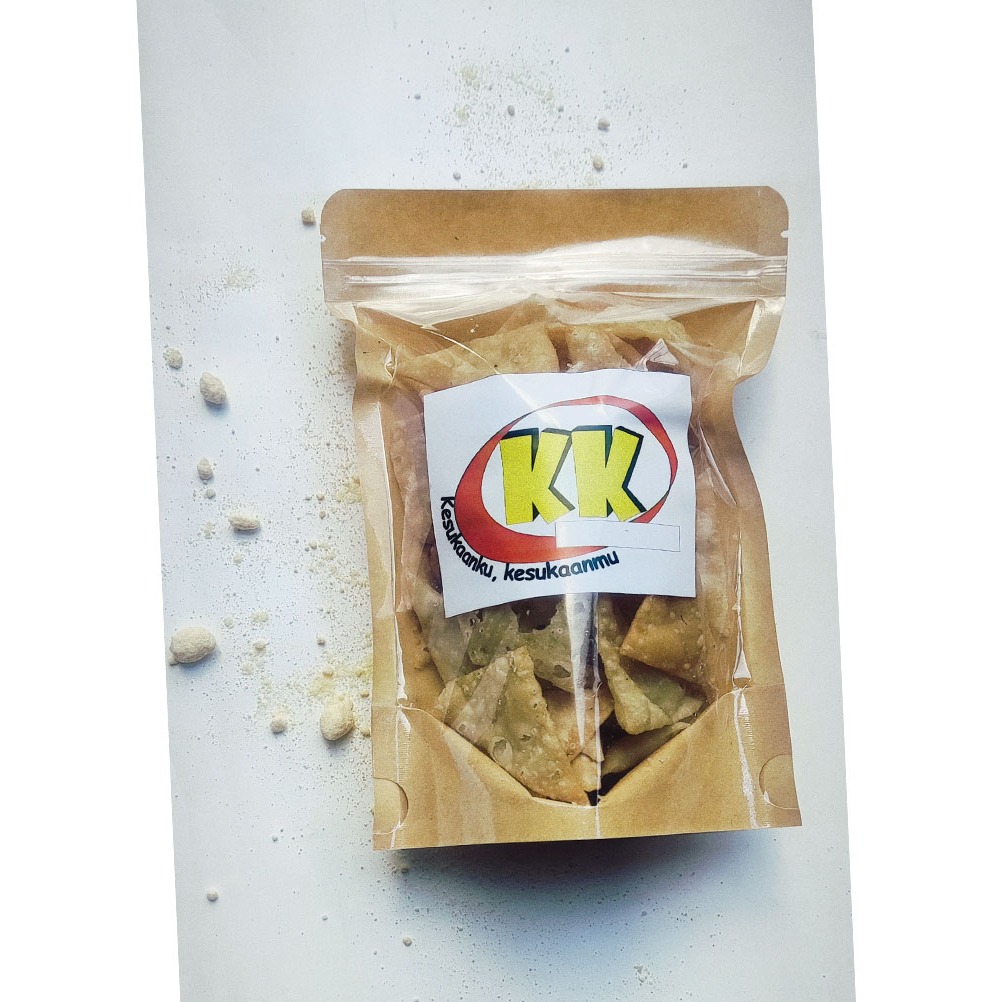 

Kulit pangsit goreng Keju Asin 500 gram