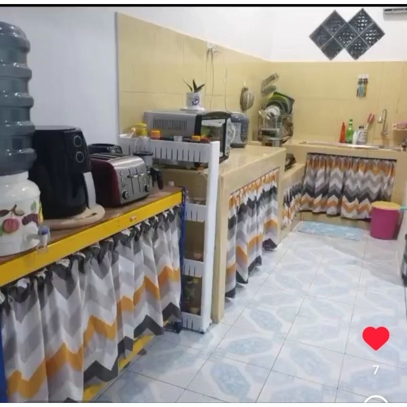 Gorden kolong dapur retro duo promo