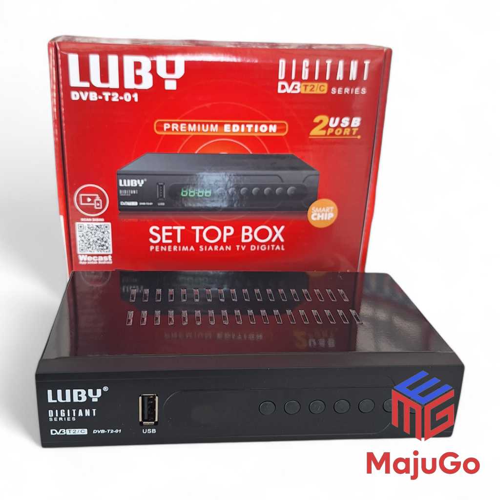 SET TOP BOX DIGITAL LUBY DVB T2 01 PREMIUM EDITION