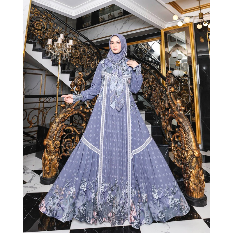 Gamis Bazigha SERIES part 4 / Gamis syari sert terbaru AC Original