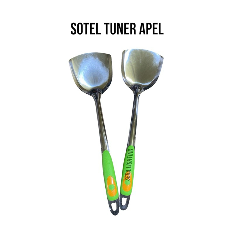 Sotel Masak / Sutil Goreng / Spatula Nasi Goreng / Spatula Stainless / Sodet Anti Panas Lengket
