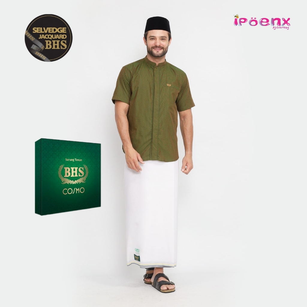 Sarung BHS Cosmo | Sarung Tenun Premium | Sarung BHS Original