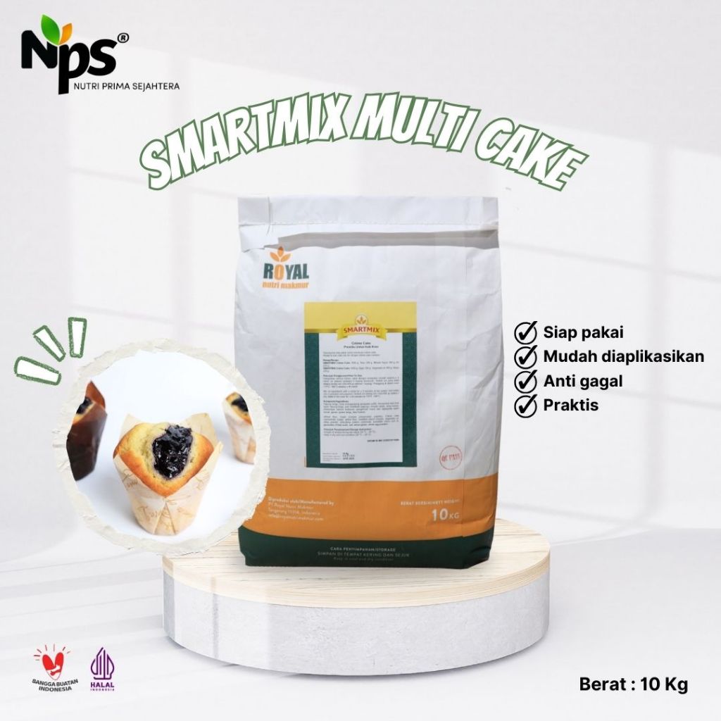 

SMARTMIX Multi Cake / Tepung Premix Untuk Multi Cake