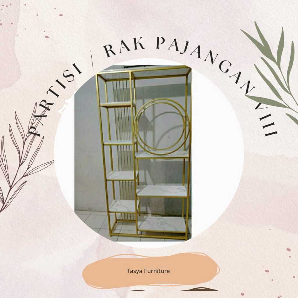 Rak Partisi / Rak Pajangan / Rak Serbaguna Aesthetic