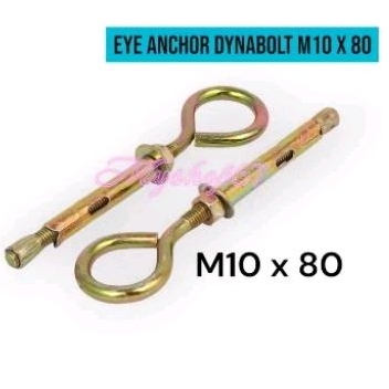 Dynabolt eye anchor M10 x 80 Dinabolt Gantung