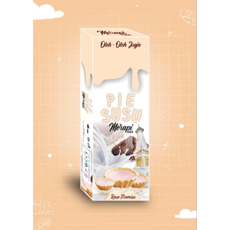 

oleh oleh khas jogja/pie susu merapi/1 box berisi 7pcs