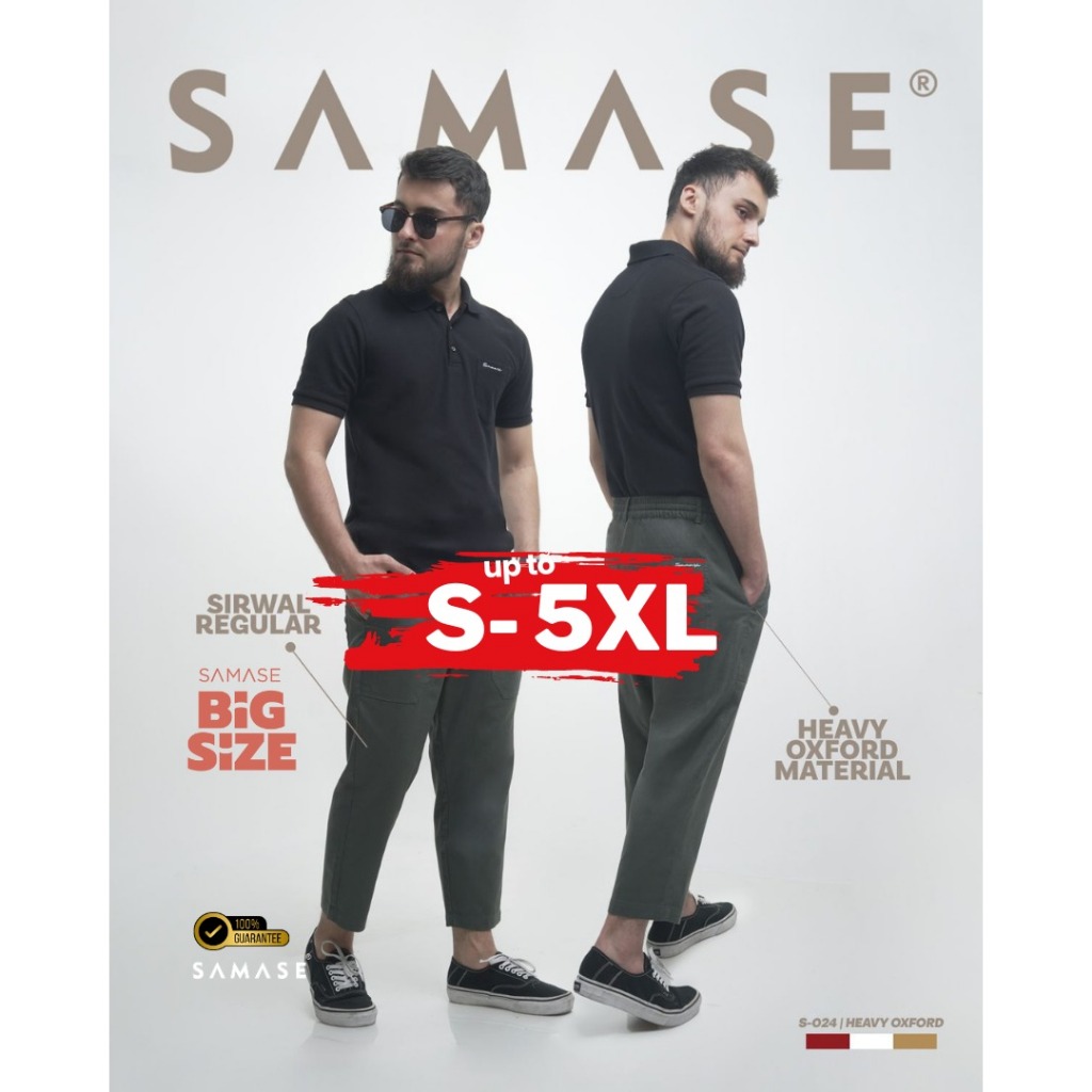 SAMASE Sirwal Regular S024 Big Size