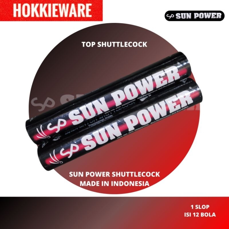 Bola Badminton Sun Power Shuttlecock