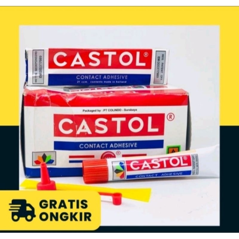 

lem castol / lem castol kecil / lem castol kuning / lem / lem cair