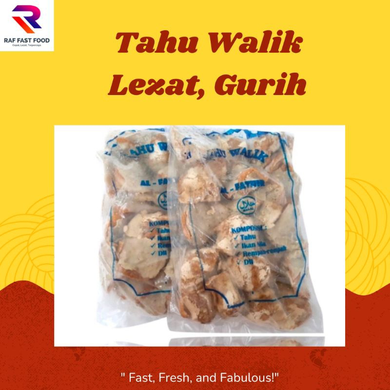 

Tahu Walik Al Fathir 500gr Tahu Balik Lezat Frozen