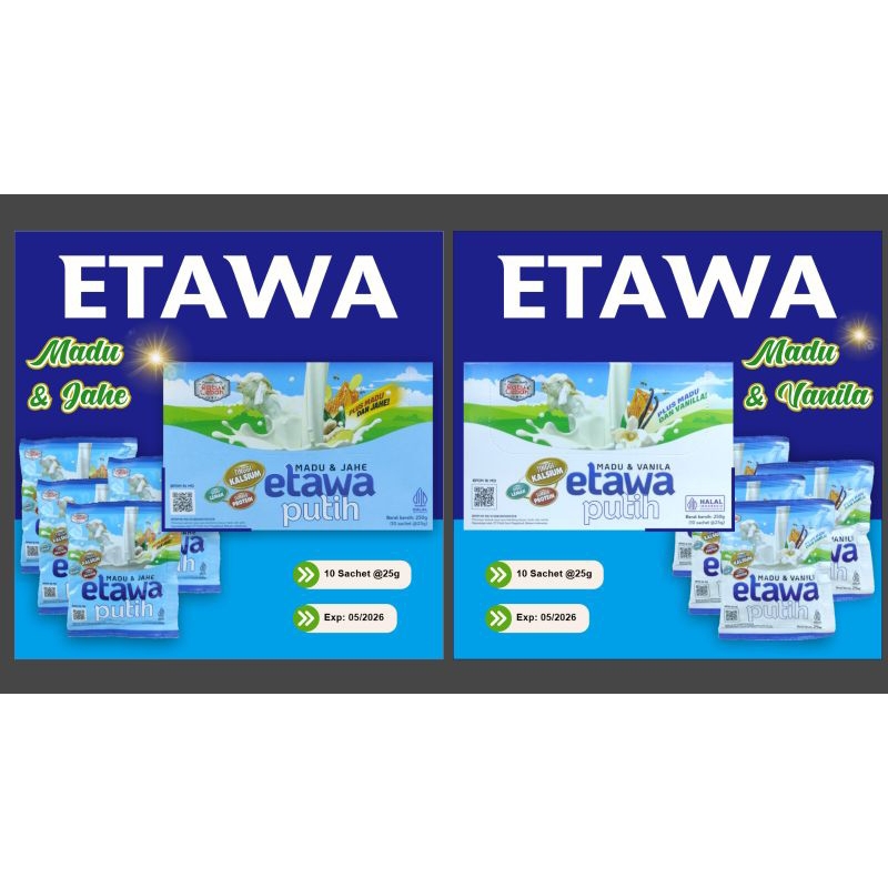 

Susu Kambing Etawa Gomilk, Susu Kambing Etawa Murni