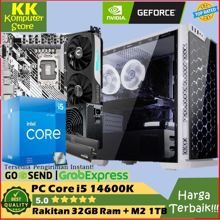 pc gaming core i5 14600k | rtx 4070 super 12g | ram 32[ pc editing core i5 14600kf | rtx 4070 super]